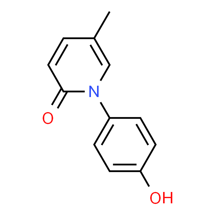 1-(4-Hydroxyphenyl)-5-methylpyridin-2(1H)-one