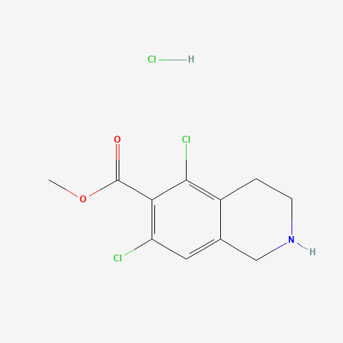 Methyl 5,7-dichloro-1,2,3,4-tetrahydroisoquinoline-6-carboxylate monohydrochloride