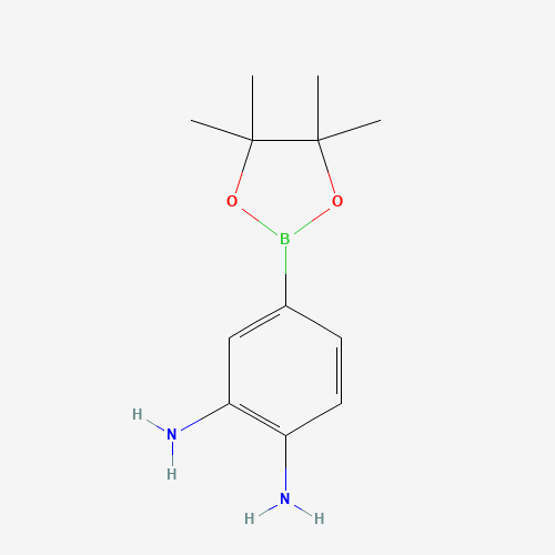 4-(4,4,5,5-Tetramethyl-1,3,2-dioxaborolan-2-yl)benzene-1,2-diamine