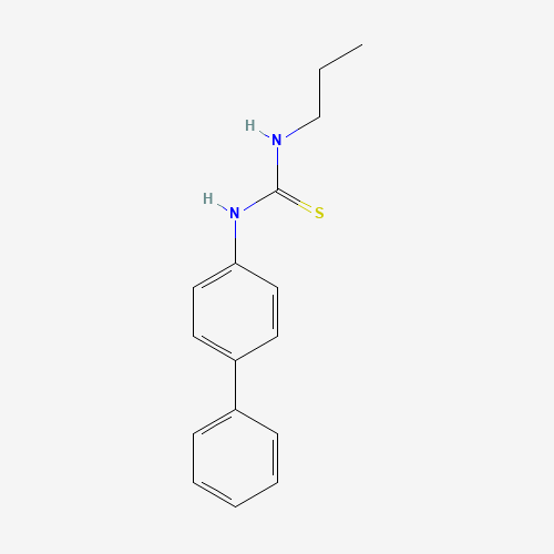 N-[1,1-Biphenyl]-4-yl-N-propylthiourea