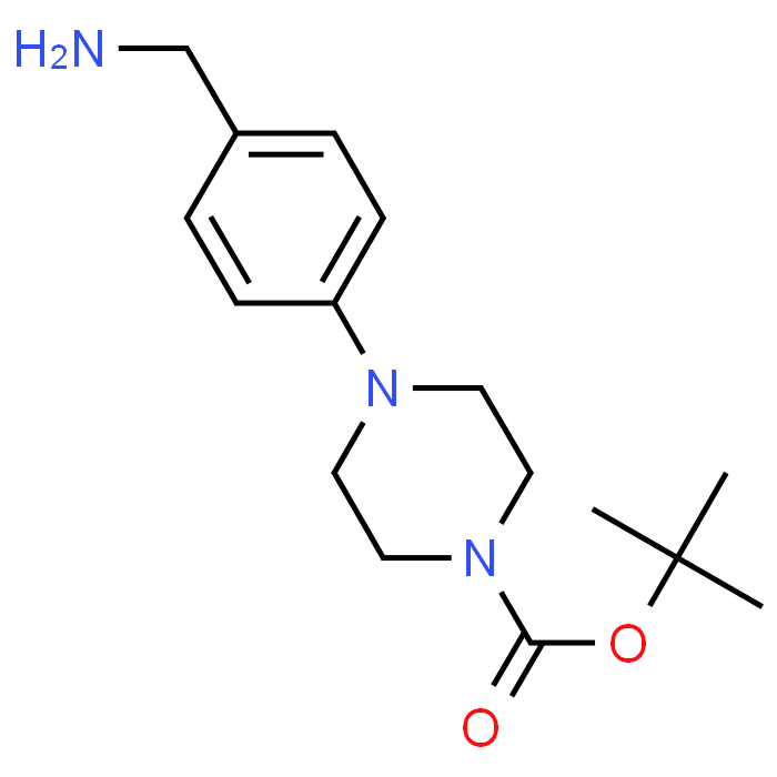 tert-Butyl 4-(4-(aminomethyl)phenyl)piperazine-1-carboxylate