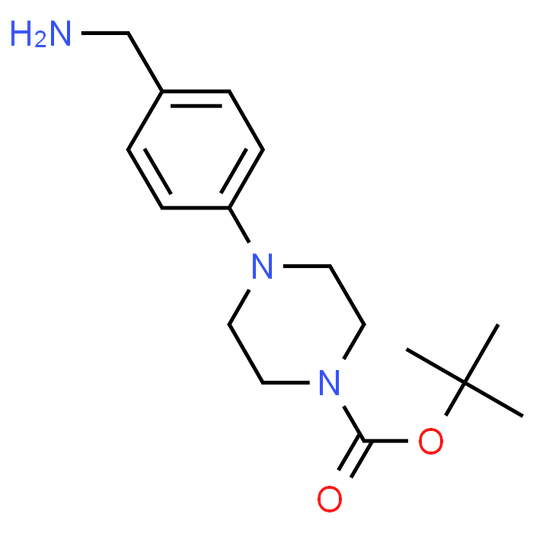 tert-Butyl 4-(4-(aminomethyl)phenyl)piperazine-1-carboxylate