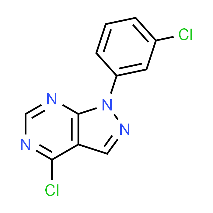 4-Chloro-1-(3-chlorophenyl)-1H-pyrazolo[3,4-d]pyrimidine
