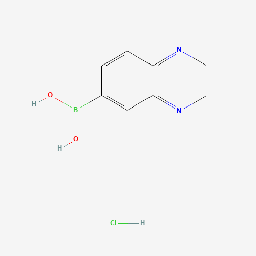 Quinoxalin-6-ylboronic acid hydrochloride