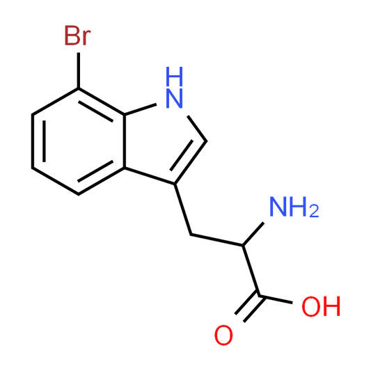 2-Amino-3-(7-bromo-1H-indol-3-yl)propanoic acid