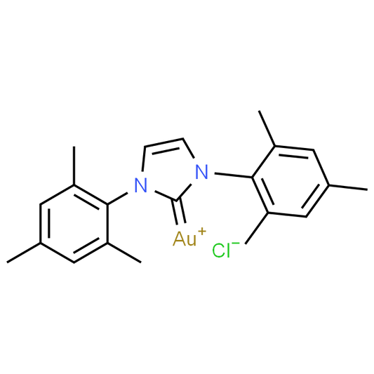 Chloro(1,3-dimesityl-1H-imidazol-2(3H)-ylidene)aurate(I)