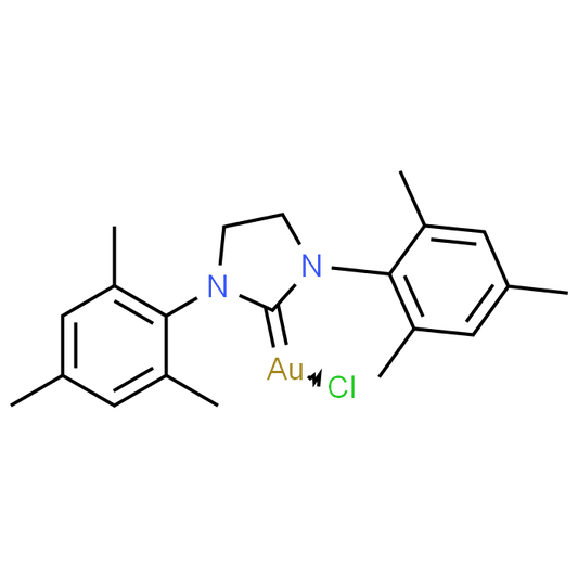 Chloro[1,3-bis(2,4,6-trimethylphenyl)-4,5-dihydroimidazol-2-ylidene]gold(I)