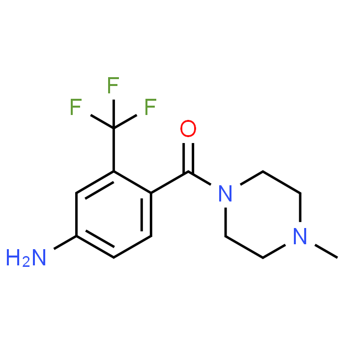 [4-Amino-2-(trifluoromethyl)phenyl](4-methyl-1-piperazinyl)methanone