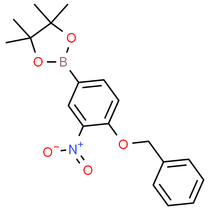 2-(4-(Benzyloxy)-3-nitrophenyl)-4,4,5,5-tetramethyl-1,3,2-dioxaborolane