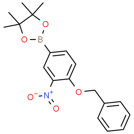 2-(4-(Benzyloxy)-3-nitrophenyl)-4,4,5,5-tetramethyl-1,3,2-dioxaborolane