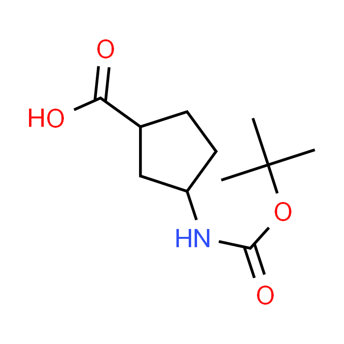 3-((tert-Butoxycarbonyl)amino)cyclopentanecarboxylic acid