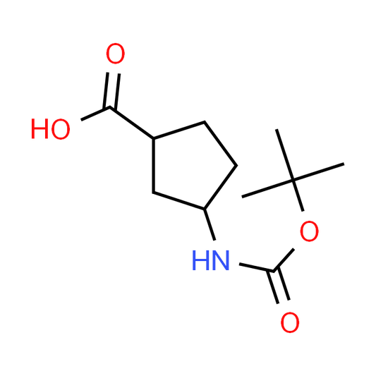 3-((tert-Butoxycarbonyl)amino)cyclopentanecarboxylic acid