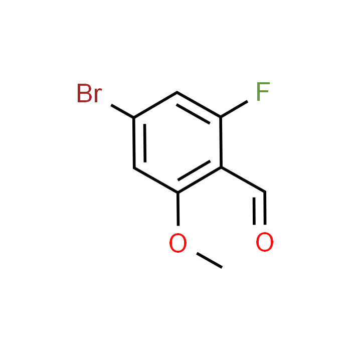 4-Bromo-2-fluoro-6-methoxybenzaldehyde