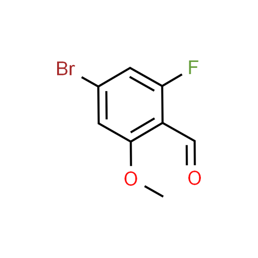 4-Bromo-2-fluoro-6-methoxybenzaldehyde