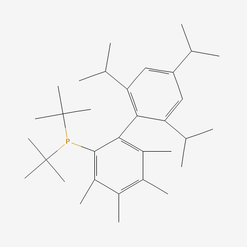 Di-tert-butyl(2',4',6'-triisopropyl-3,4,5,6-tetramethyl-[1,1'-biphenyl]-2-yl)phosphine