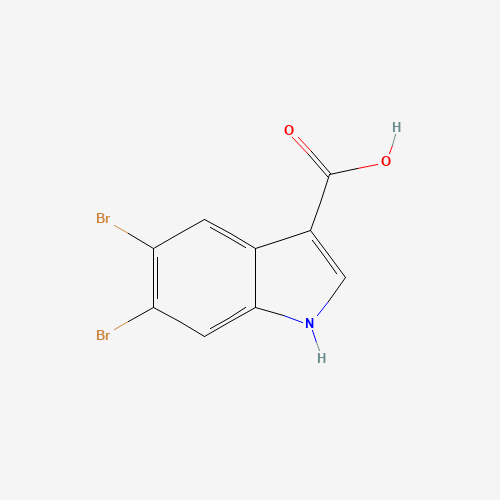 5,6-dibromo-1H-indole-3-carboxylic acid