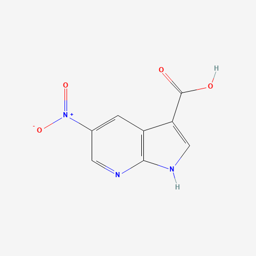 5-Nitro-1H-pyrrolo[2,3-b]pyridine-3-carboxylic acid