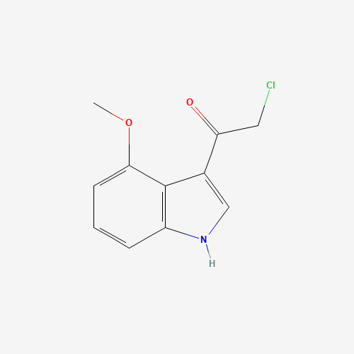 2-Chloro-1-(4-methoxy-1H-indol-3-yl)ethan-1-one