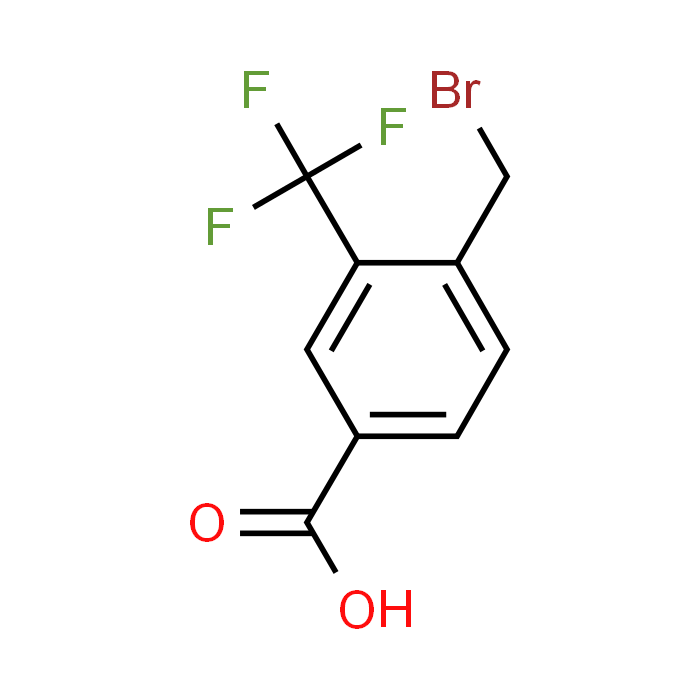 4-(Bromomethyl)-3-(trifluoromethyl)benzoic acid