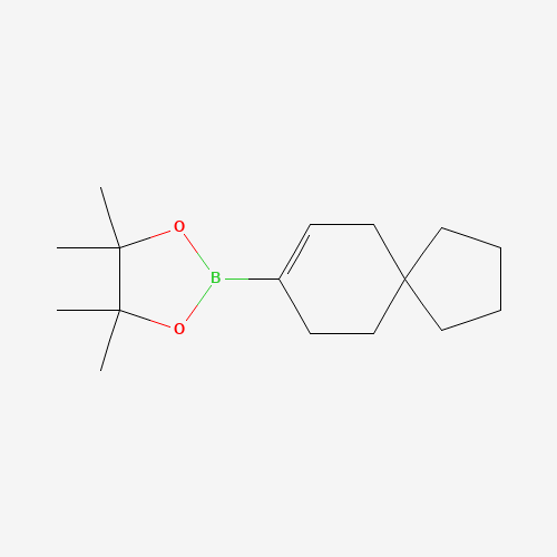 4,4,5,5-Tetramethyl-2-(spiro[4.5]dec-7-en-8-yl)-1,3,2-dioxaborolane