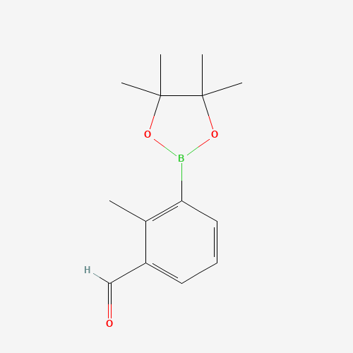 2-Methyl-3-(4,4,5,5-tetramethyl-1,3,2-dioxaborolan-2-yl)benzaldehyde