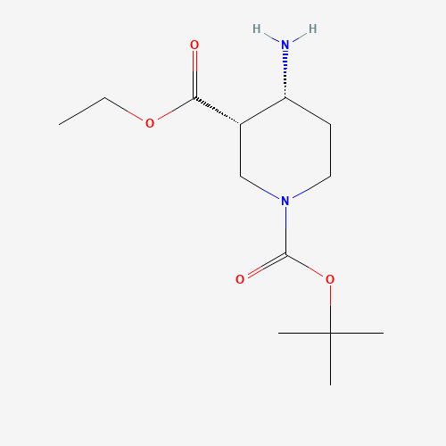 1-(tert-Butyl) 3-ethyl (3S,4R)-4-aminopiperidine-1,3-dicarboxylate