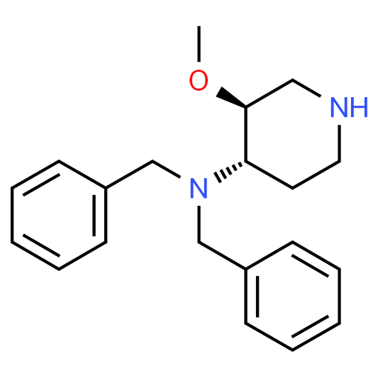 (3S,4R)-N,N-Dibenzyl-3-methoxypiperidin-4-amine