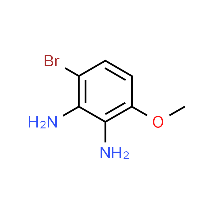 3-Bromo-6-methoxybenzene-1,2-diamine - Achmem