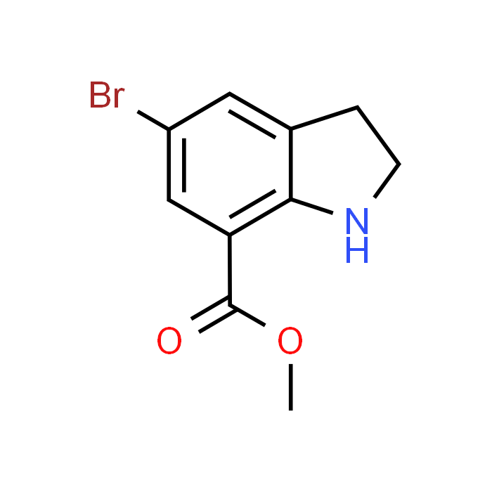 Methyl 5-bromoindoline-7-carboxylate