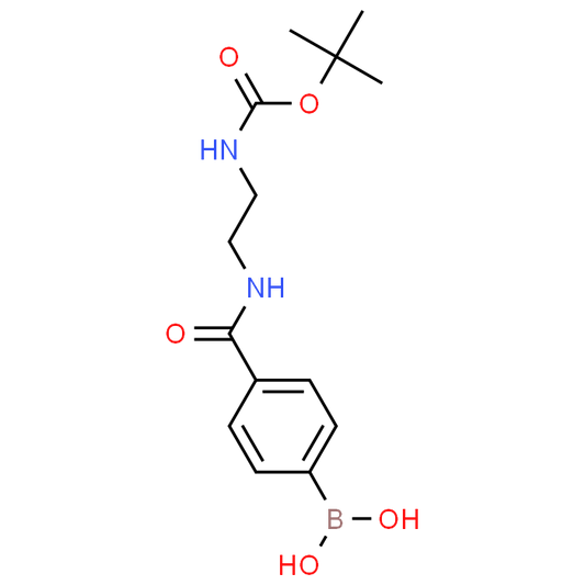 (4-((2-((tert-Butoxycarbonyl)amino)ethyl)carbamoyl)phenyl)boronic acid