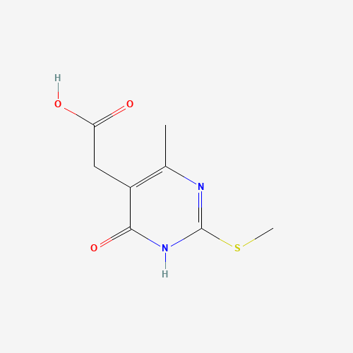 2-(4-Hydroxy-6-methyl-2-(methylthio)pyrimidin-5-yl)acetic acid