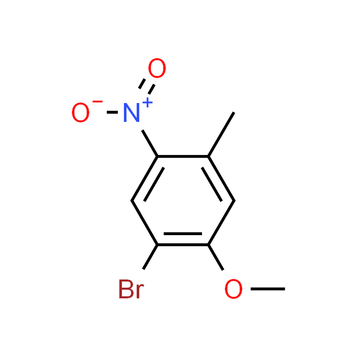 1-Bromo-2-methoxy-4-methyl-5-nitrobenzene