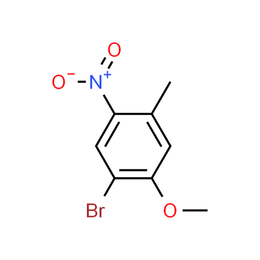 1-Bromo-2-methoxy-4-methyl-5-nitrobenzene