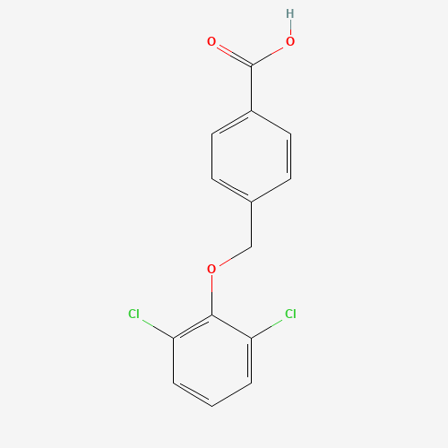 4-[(2,6-Dichlorophenoxy)methyl]benzoic acid