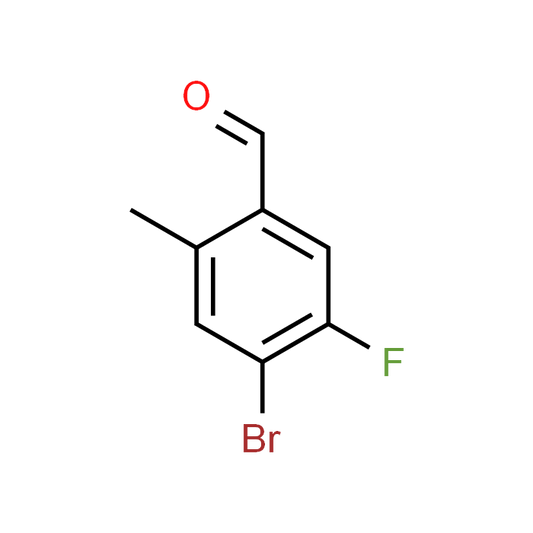 4-Bromo-5-fluoro-2-methylbenzaldehyde