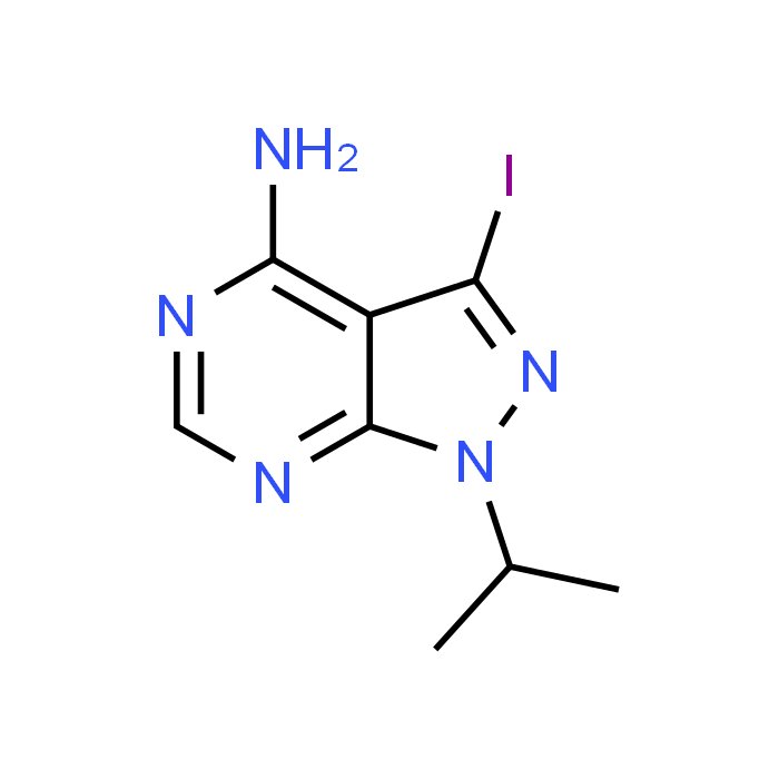 3-Iodo-1-isopropyl-1H-pyrazolo[3,4-d]pyrimidin-4-amine