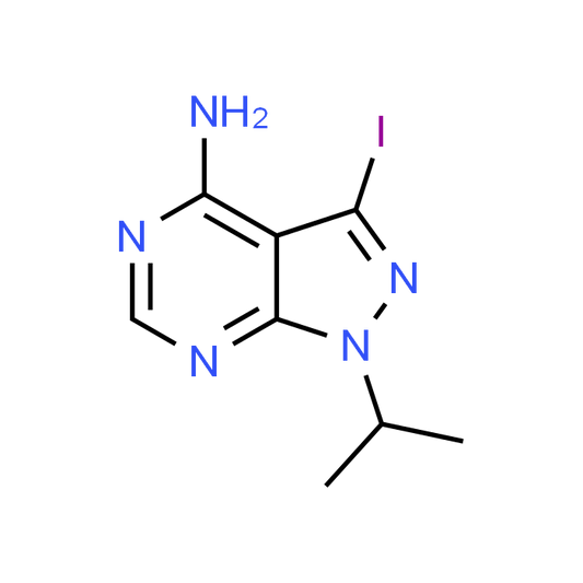 3-Iodo-1-isopropyl-1H-pyrazolo[3,4-d]pyrimidin-4-amine