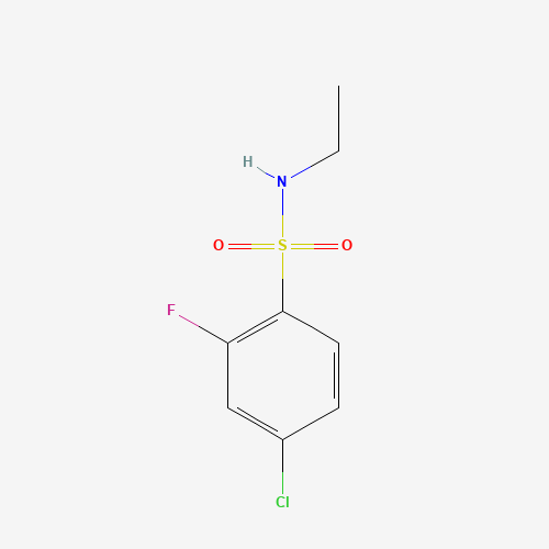 4-Chloro-n-ethyl-2-fluorobenzene-1-sulfonamide