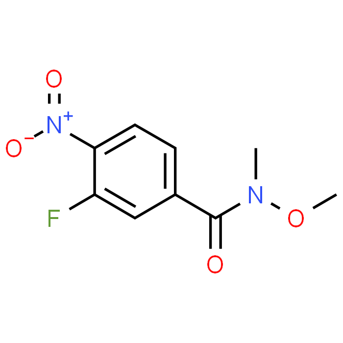 3-Fluoro-N-methoxy-N-methyl-4-nitrobenzamide