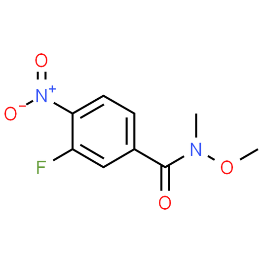 3-Fluoro-N-methoxy-N-methyl-4-nitrobenzamide