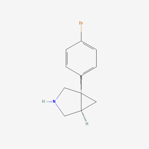 (1S,5R)-1-(4-Bromophenyl)-3-azabicyclo[3.1.0]hexane