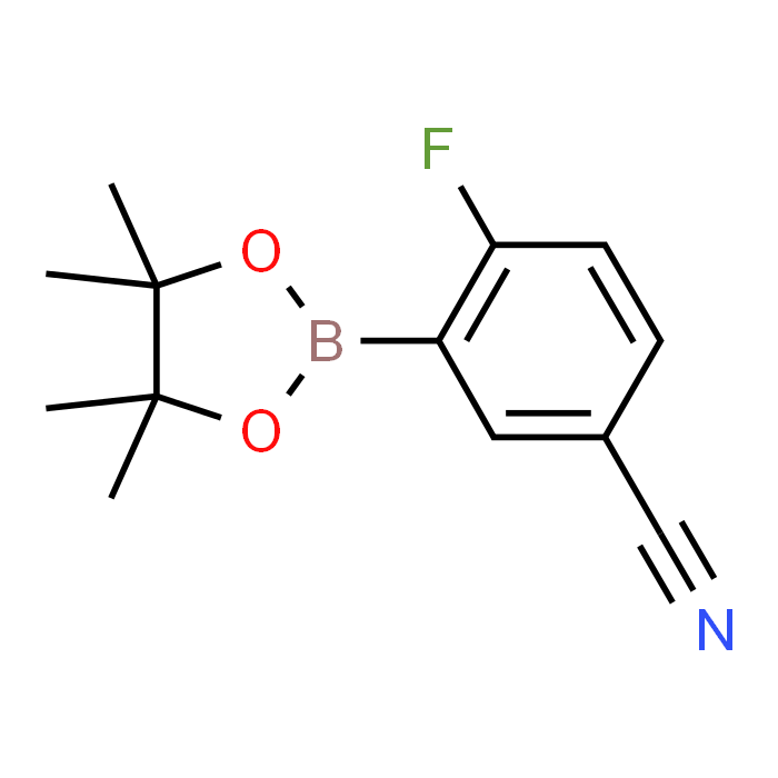 4-Fluoro-3-(4,4,5,5-tetramethyl-1,3,2-dioxaborolan-2-yl)benzonitrile