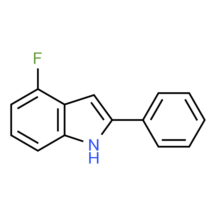 4-Fluoro-2-phenyl-1H-indole