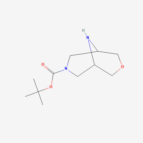 tert-Butyl 3-oxa-7,9-diazabicyclo[3.3.1]nonane-7-carboxylate