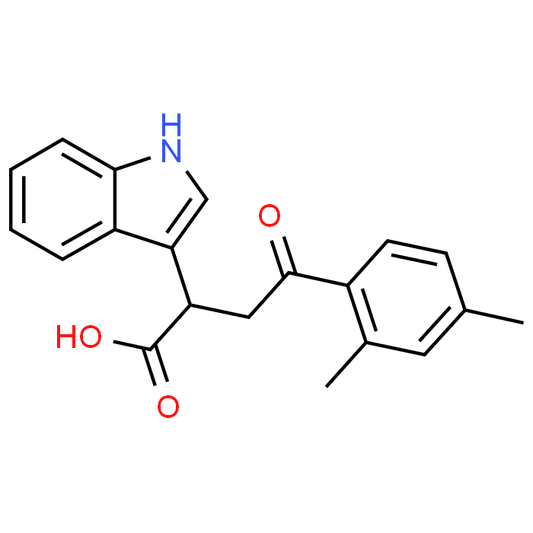 4-(2,4-Dimethylphenyl)-2-(1H-indol-3-yl)-4-oxobutanoic acid