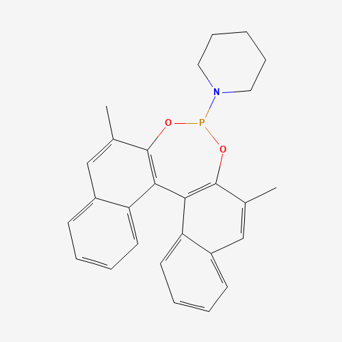 1-((11bR)-2,6-Dimethyldinaphtho[2,1-d:1',2'-f][1,3,2]dioxaphosphepin-4-yl)piperidine