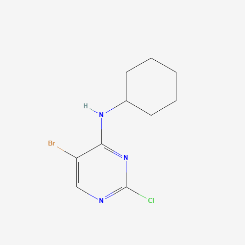 5-Bromo-2-chloro-N-cyclohexylpyrimidin-4-amine