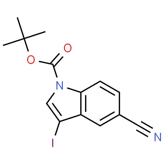 tert-Butyl 5-cyano-3-iodo-1H-indole-1-carboxylate