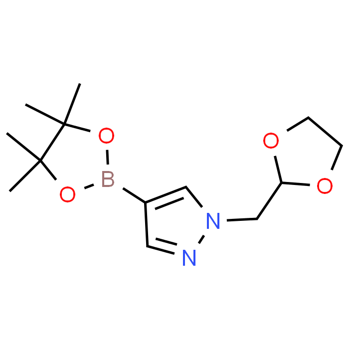 1-(1,3-Dioxolan-2-ylmethyl)-4-(4,4,5,5-tetramethyl-1,3,2-dioxaborolan-2-yl)-1H-pyrazole