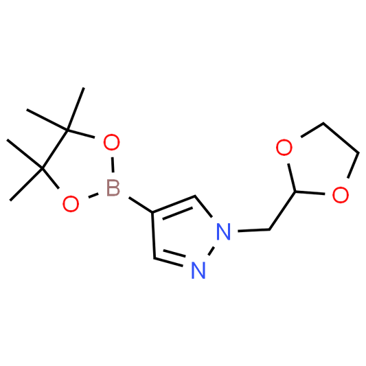 1-(1,3-Dioxolan-2-ylmethyl)-4-(4,4,5,5-tetramethyl-1,3,2-dioxaborolan-2-yl)-1H-pyrazole